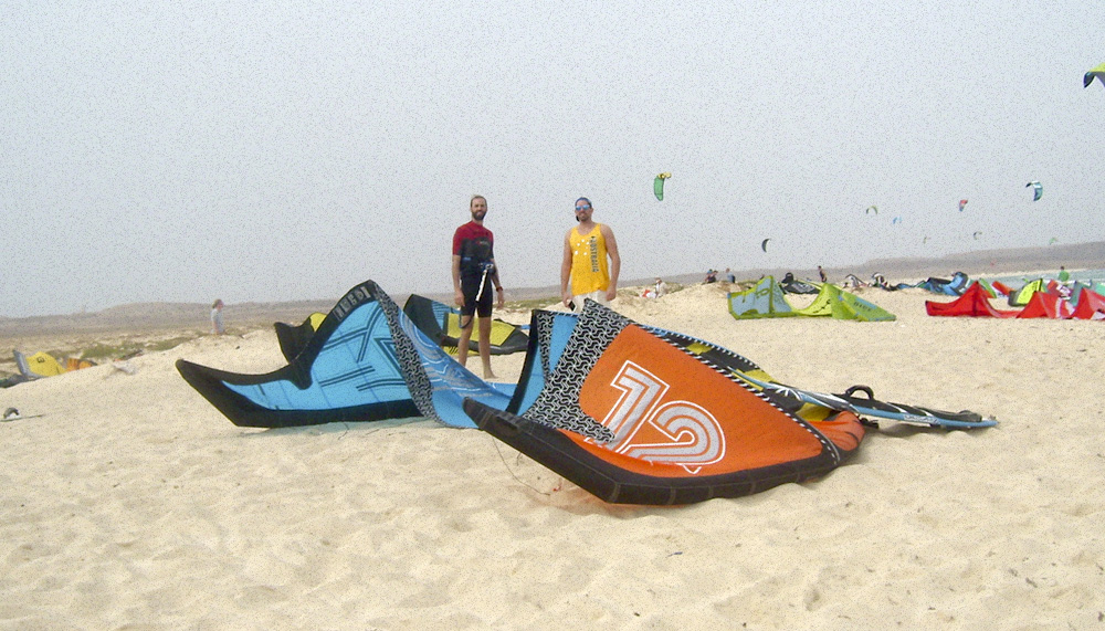 kitesurf en isla de Sal